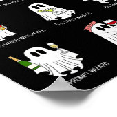 Boo-Behaviour Squad Gedragsanalyse Ghost RBT A Hal Poster (Hoek)