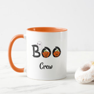 Boo bemanning grappige Halloween Mok