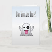 Boo Ben Jij Echt? Kaart (Voorkant)