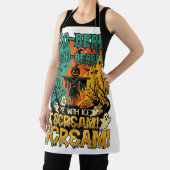 Boo Berry Pie Ijs Scream Pompoen Scarecrow Hallowe Schort (Insitu)