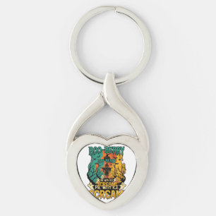 Boo Berry Pie Ijs Scream Pompoen Scarecrow Hallowe Sleutelhanger