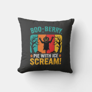 Boo-Berry Taart Halloween Ijs Scream Ontwerp Kussen
