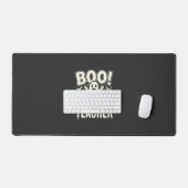 Boo Beste Leraar Halloween Geest Ontwerp_1 Bureaumat (Keyboard & Muis)