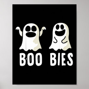 Boo-bies Geest Grappig Halloween Poster