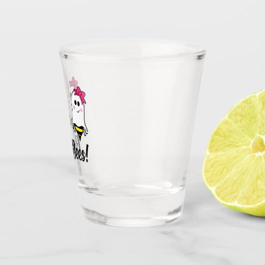 Boo bijen - borstkanker shot glas (Rechts)