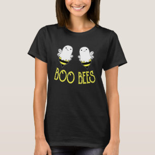 Boo bijen Funny Cute Couple Halloween Costume for  T-shirt