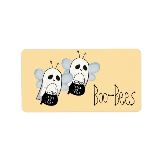 Boo-Bijen Geest Etiket (Voorkant)
