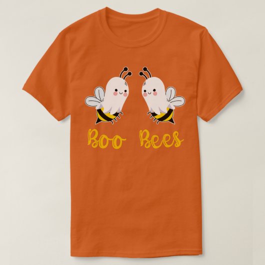 Boo Bijen Grappig Halloween Bijpassend Kostuum 1 T-shirt (Design voorkant)