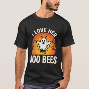 Boo Bijen Halloween Geest Bij Grappig Ontwerp_1 T-shirt