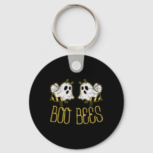 Boo Bijen Leuke Koppels Halloween Kostuum Voor Vol Sleutelhanger