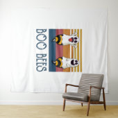 Boo Bijen Paar Ghost Halloween shirt Wandkleed (In Situ (horizontaal))