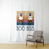 Boo Bijen Paar Ghost Halloween shirt Wandkleed (In situ)