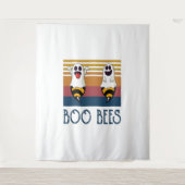 Boo Bijen Paar Ghost Halloween shirt Wandkleed (Voorkant)