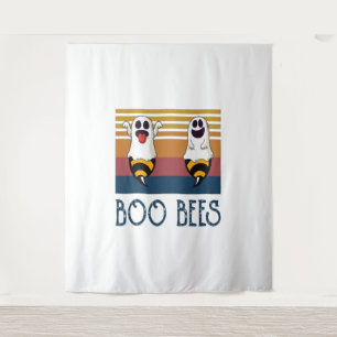 Boo Bijen Paar Ghost Halloween shirt Wandkleed