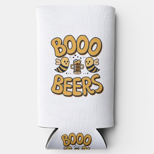 Boo Bijen Seltzer Blikjeskoeler (Voorkant)