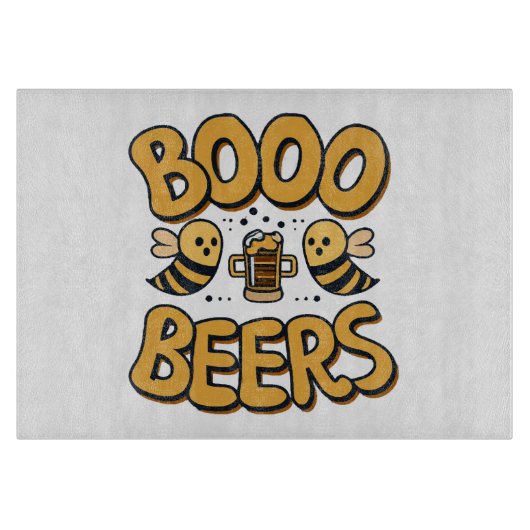 Boo-bijen Snijplank (Voorkant)