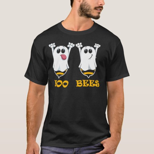 Boo bijes Funny Halloween Costume T-shirt (Voorkant)