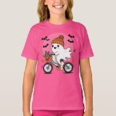 Boo Bike Shirt Halloween Kinderen Shirt (Voorkant)