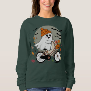 Boo Bike Shirt Spooky Ride Shirt met lange mouwen