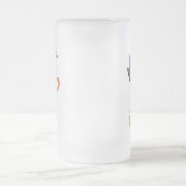 Boo Black Cat, Scary Pumpkin Coffee Halloween Matglas Bierpul (Center)