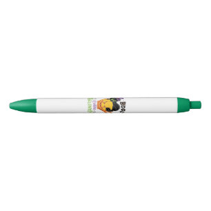 Boo Black Cat, Scary Pumpkin Coffee Halloween Zwarte Inkt Pen