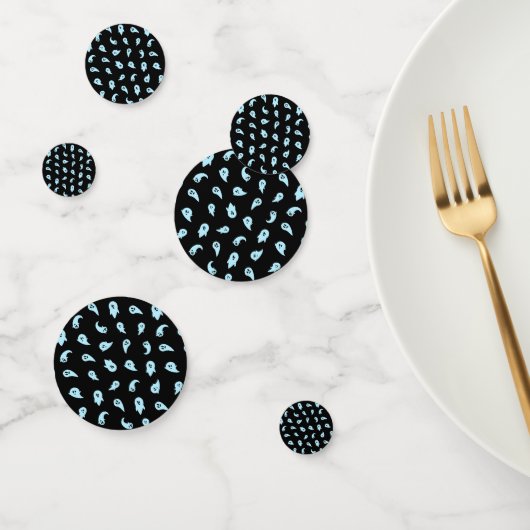 Boo Blue Ghosts Confetti (Groep)