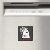 BOO-boer t-shirt verpleegster, grappig half-verple Magneet (Insitu (Vaatwasser))