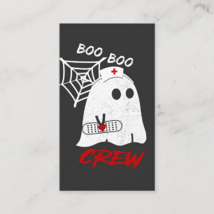 BOO-boer t-shirt verpleegster, grappig half-verple Visitekaartje