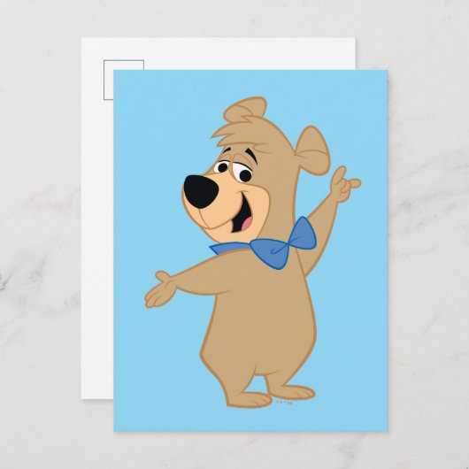 Boo-Boo Beer armen breed Briefkaart (Voorkant / Achterkant)