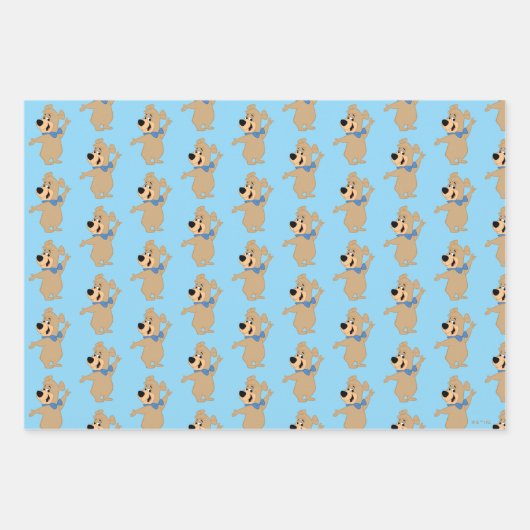 Boo-Boo Beer armen breed Inpakpapier Vel (Voorkant 3)