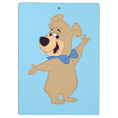 Boo-Boo Beer armen breed Klembord (Achterkant)