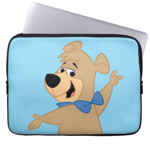 Boo-Boo Beer armen breed Laptop Sleeve