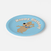 Boo-Boo Beer armen breed Papieren Bordje (Gekanteld)