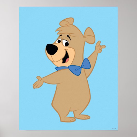 Boo-Boo Beer armen breed Poster (Voorkant)