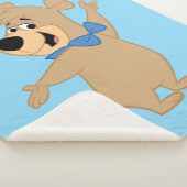 Boo-Boo Beer armen breed Sherpa Deken (3/4)