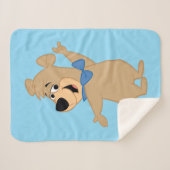 Boo-Boo Beer armen breed Sherpa Deken (Voorkant (horizontaal))