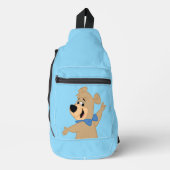 Boo-Boo Beer armen breed Sling Bag (Voorkant)