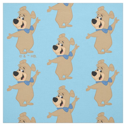 Boo-Boo Beer armen breed Stof (Swatch)