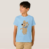 Boo-Boo Beer armen breed T-shirt (Voorkant volledig)