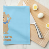 Boo-Boo Beer armen breed Theedoek (Quarter Fold)