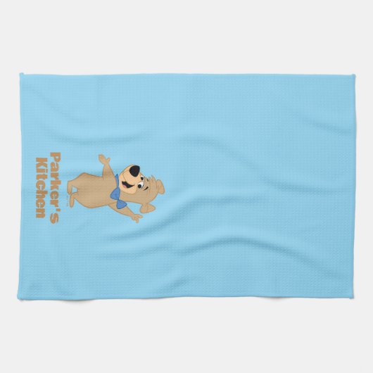 Boo-Boo Beer armen breed Theedoek (Horizontaal)