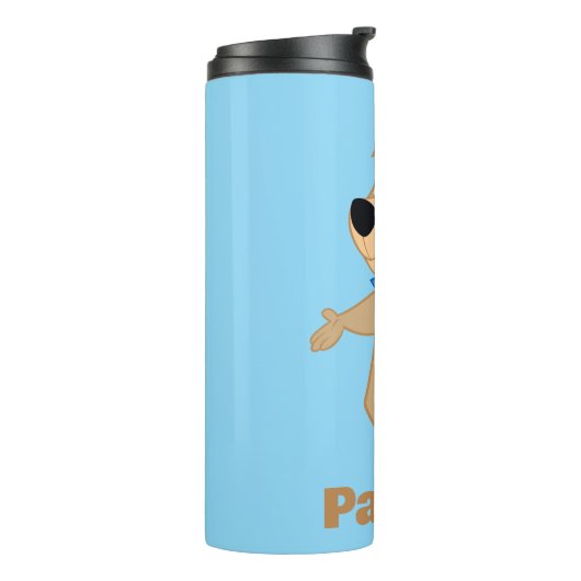 Boo-Boo Beer armen breed Thermosbeker (Gedraaid links)