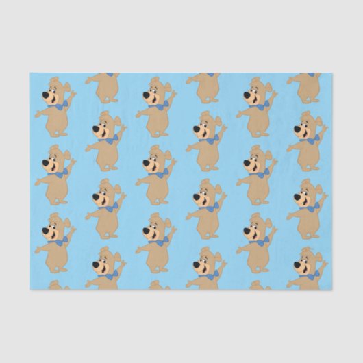 Boo-Boo Beer armen breed Tissuepapier (Voorkant)