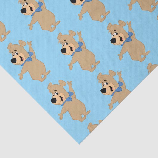 Boo-Boo Beer armen breed Tissuepapier (Detail)