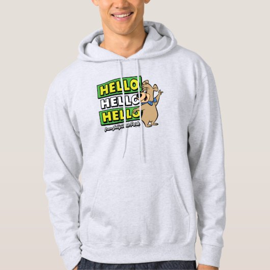 Boo-Boo-Beer Hallo Hallo Hallo Hoodie (Voorkant)