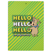 Boo-Boo-Beer Hallo Hallo Hallo Klembord (Achterkant)