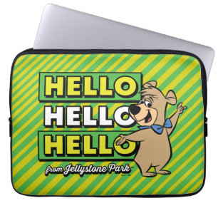 Boo-Boo-Beer Hallo Hallo Hallo Laptop Sleeve