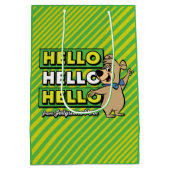 Boo-Boo-Beer Hallo Hallo Hallo Medium Cadeauzakje (Achterkant)