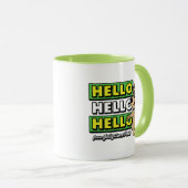 Boo-Boo-Beer Hallo Hallo Hallo Mok (Voorkant rechts)