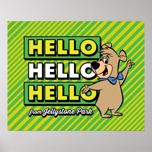 Boo-Boo-Beer Hallo Hallo Hallo Poster (Voorkant)